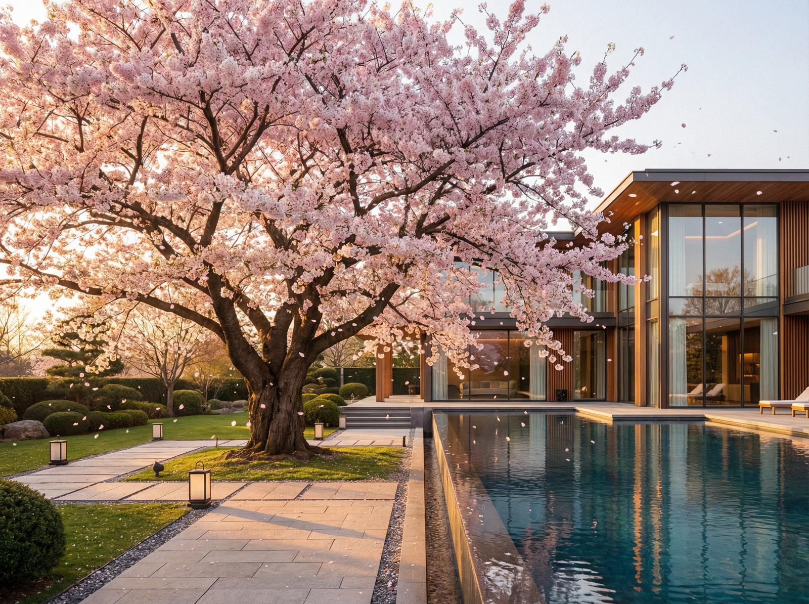 91花树四季延时视频